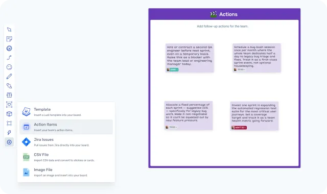 Action Tracking