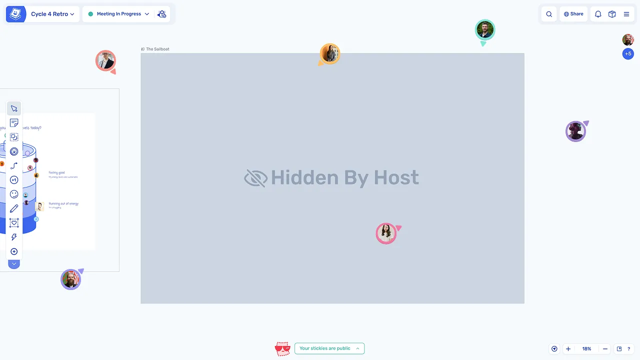 Guide participants through each phase